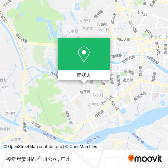 樱舒母婴用品有限公司地图