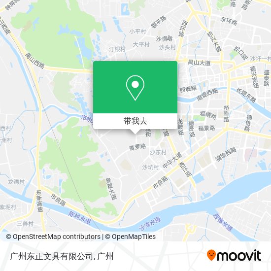 广州东正文具有限公司地图
