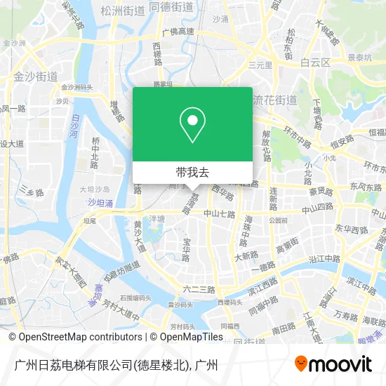 广州日荔电梯有限公司(德星楼北)地图
