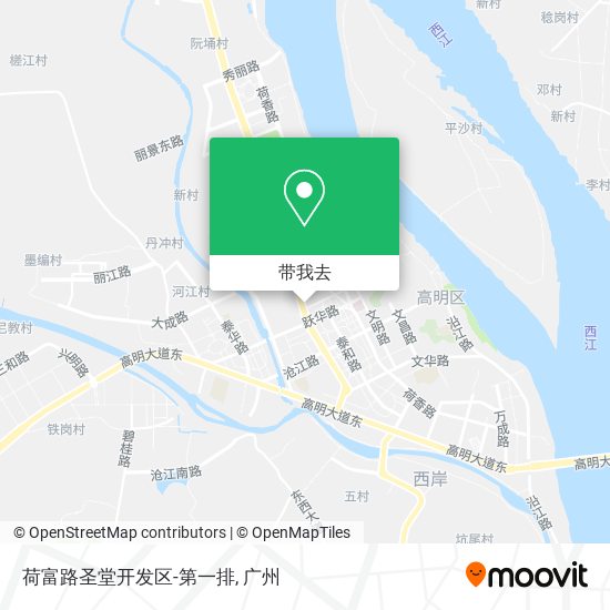 荷富路圣堂开发区-第一排地图