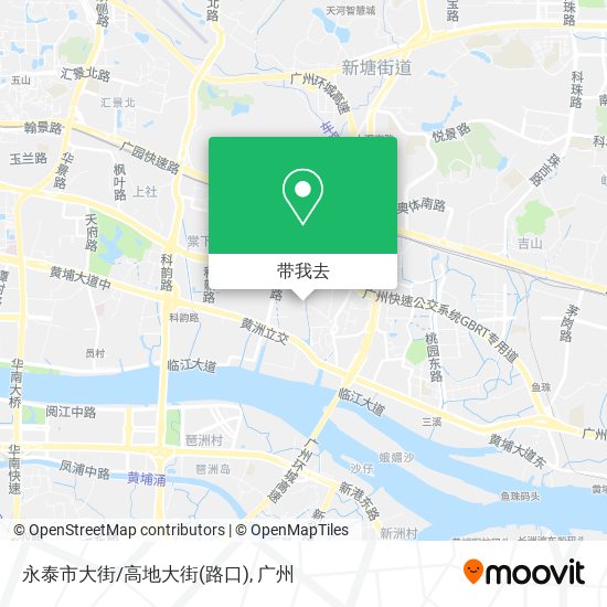 永泰市大街/高地大街(路口)地图