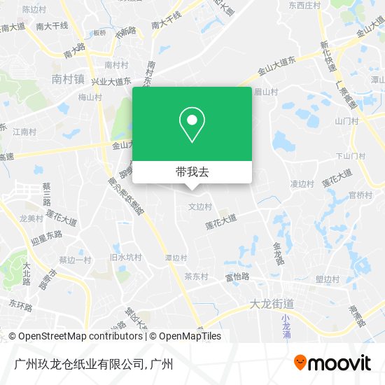 广州玖龙仓纸业有限公司地图