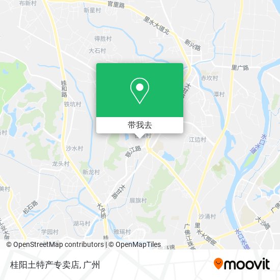 桂阳土特产专卖店地图