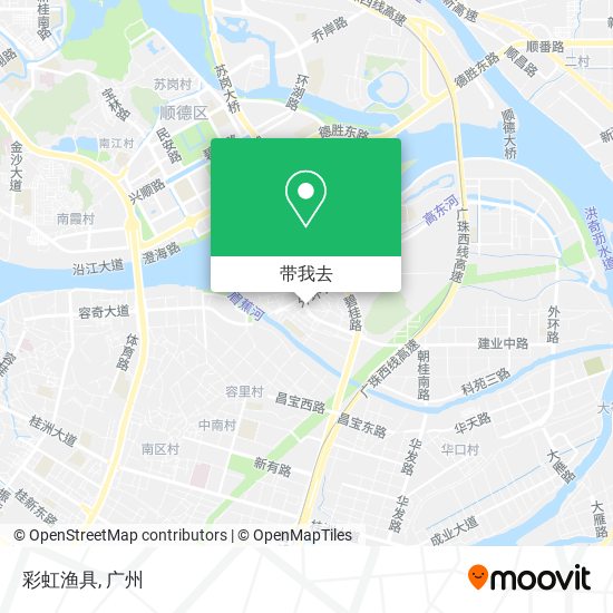 彩虹渔具地图