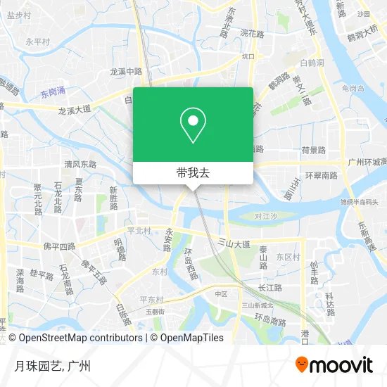 月珠园艺地图