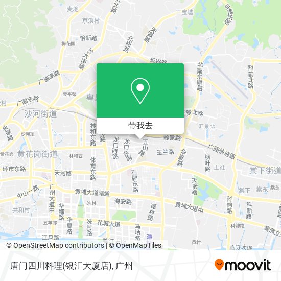 唐门四川料理(银汇大厦店)地图