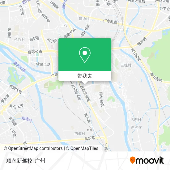 顺永新驾校地图