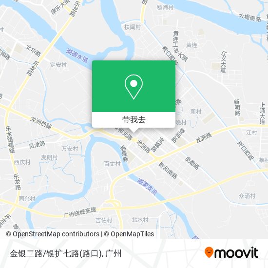 金银二路/银扩七路(路口)地图
