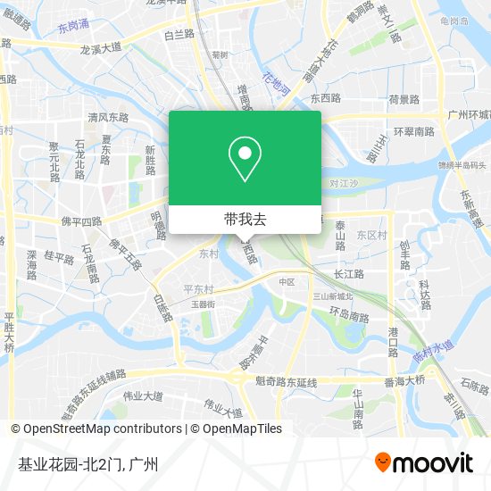 基业花园-北2门地图