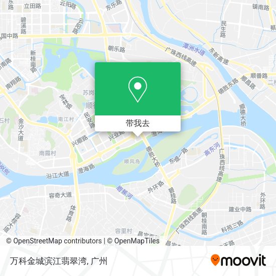 万科金城滨江翡翠湾地图