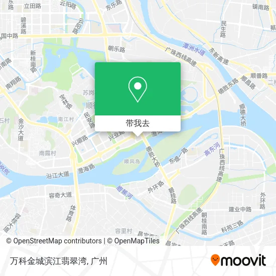 万科金城滨江翡翠湾地图
