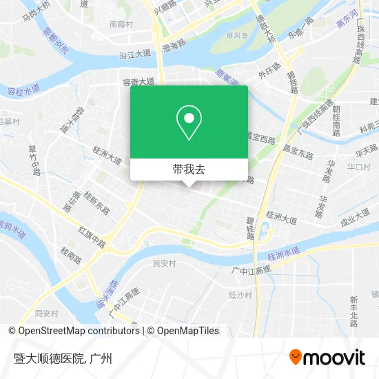 暨大顺德医院地图