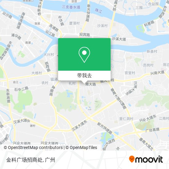 金科广场招商处地图