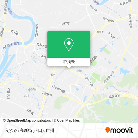 良沙路/高新街(路口)地图