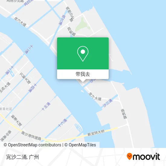 宨沙二涌地图