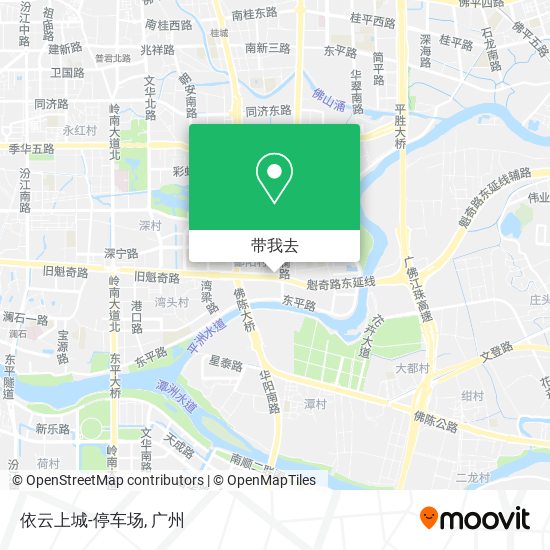依云上城-停车场地图