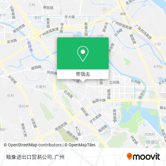 顺豫进出口贸易公司地图
