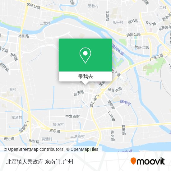 北滘镇人民政府-东南门地图