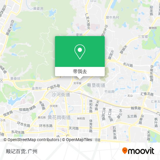 顺记百货地图
