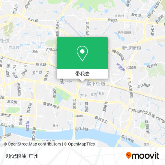 顺记粮油地图