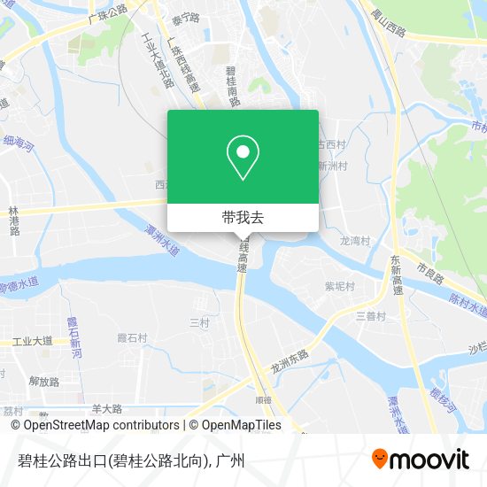 碧桂公路出口(碧桂公路北向)地图