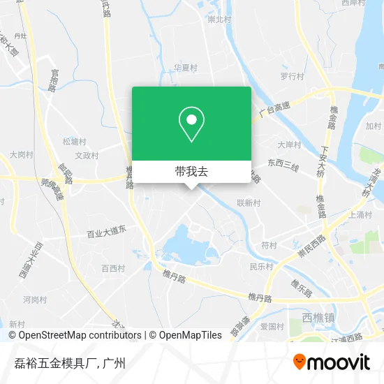 磊裕五金模具厂地图