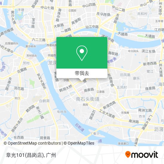章光101(昌岗店)地图