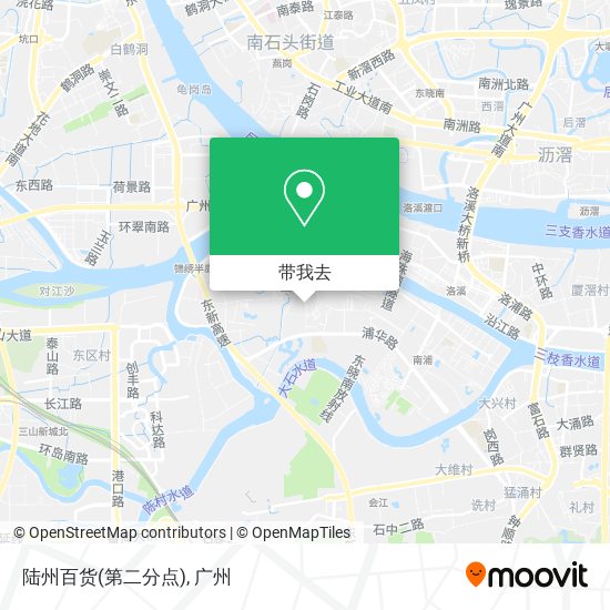陆州百货(第二分点)地图