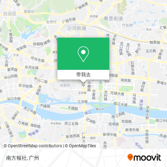 南方報社地图