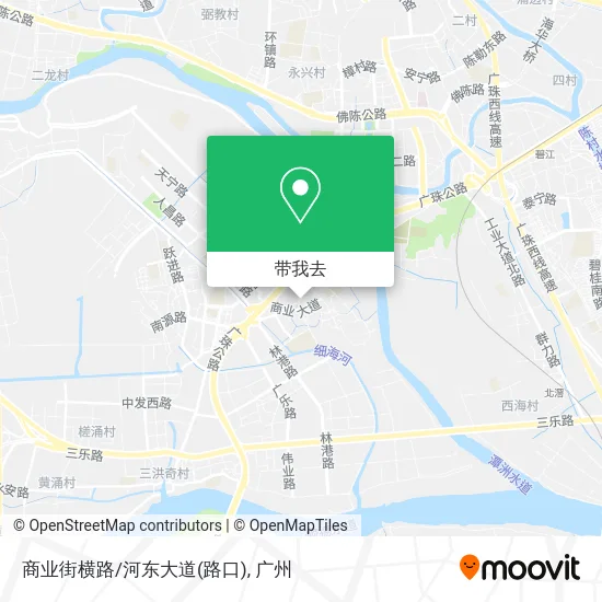 商业街横路/河东大道(路口)地图