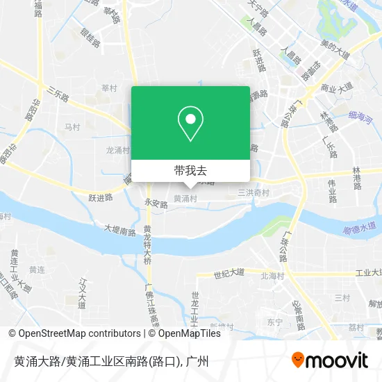 黄涌大路/黄涌工业区南路(路口)地图