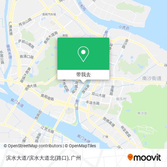 滨水大道/滨水大道北(路口)地图