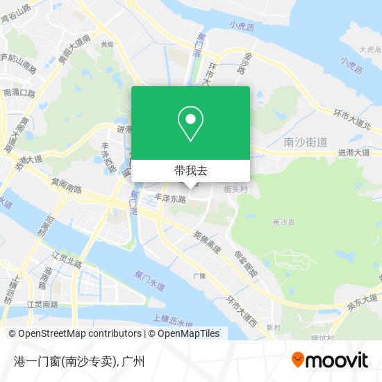 港一门窗(南沙专卖)地图
