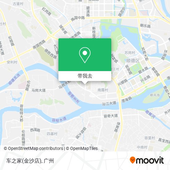 车之家(金沙店)地图