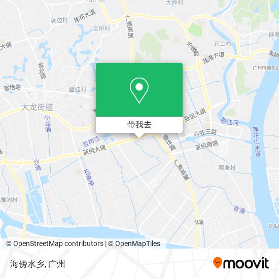 海傍水乡地图