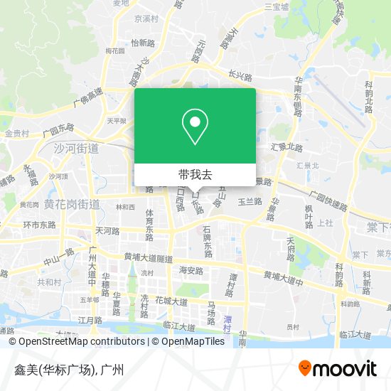 鑫美(华标广场)地图