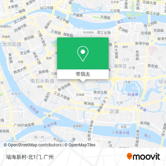瑞海新村-北1门地图