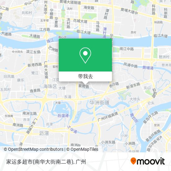 家运多超市(南华大街南二巷)地图