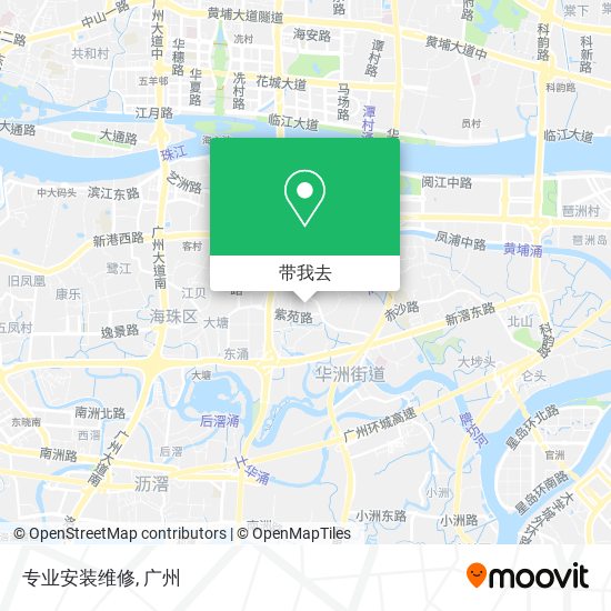 专业安装维修地图