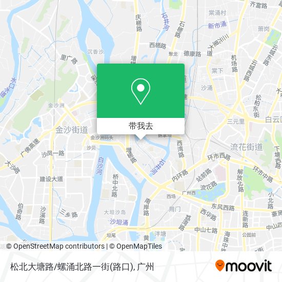 松北大塘路/螺涌北路一街(路口)地图