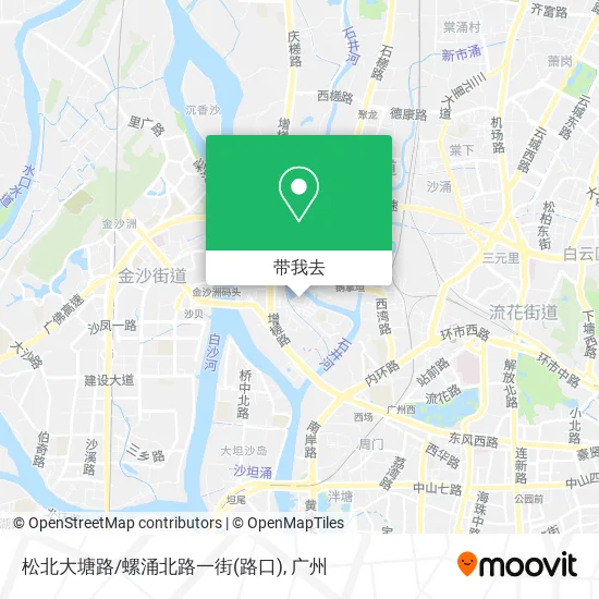 松北大塘路/螺涌北路一街(路口)地图