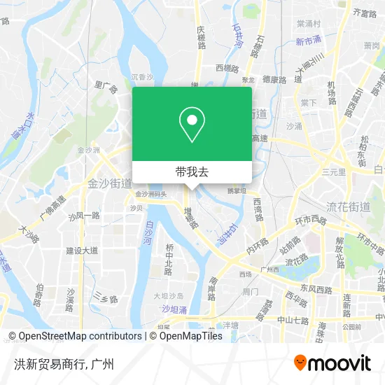 洪新贸易商行地图