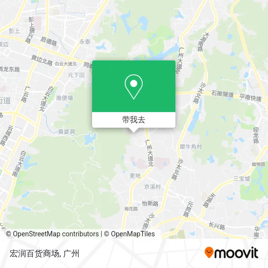 宏润百货商场地图