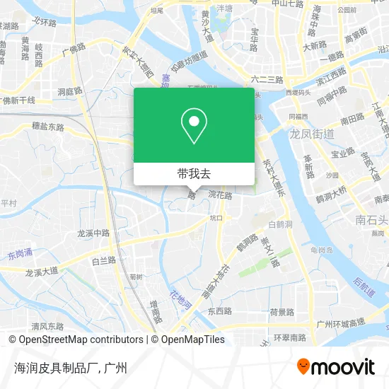 海润皮具制品厂地图