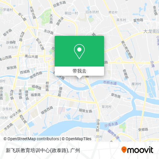 新飞跃教育培训中心(政泰路)地图