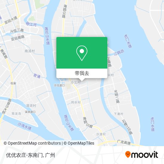 优优农庄-东南门地图