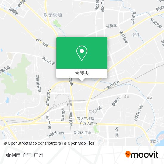 缘创电子厂地图