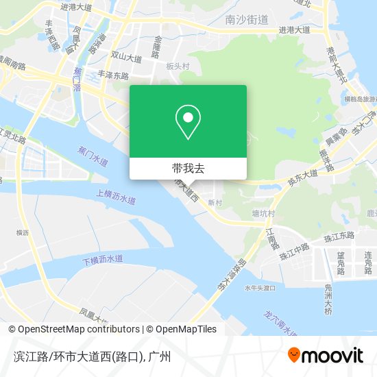 滨江路/环市大道西(路口)地图