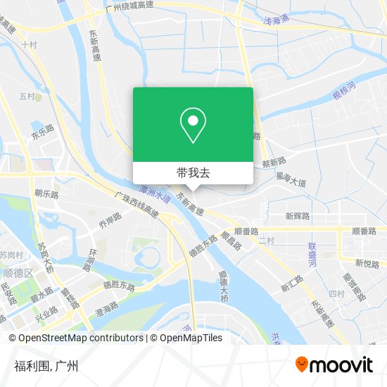 福利围地图