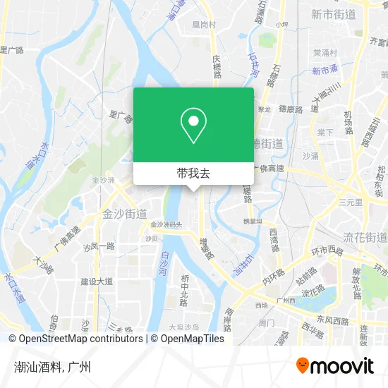 潮汕酒料地图
